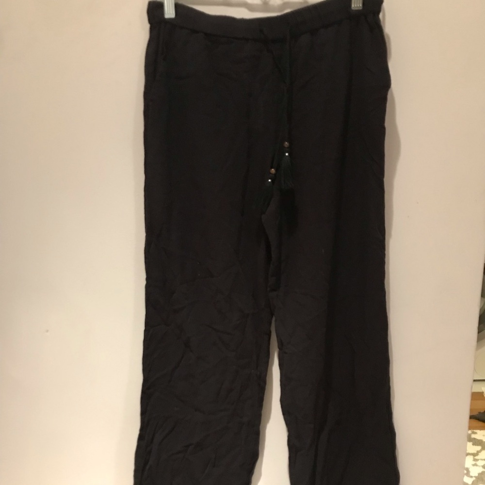 New with tags jcrew black beach pants